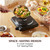 Elite Gourmet Countertop Electric Burner, 1000W Cast Iron Hot Plate, 7 Heat Settings, Portable Cooktop for RV, Dorm, Office & Small Kitchens, Road-Ready & Compact