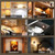 UNUSROOM Rechargeable Puck Lights with Remote Control,2000mAh High Capacity Battery Operated LED Under Cabinet Lighting,Dimmable Tap Stick On& Wireless Closet Light for Kitchen Counter