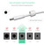 12V DC Reloadable Battery Tube Working with Automatic Blinds Motor, Comes DC 3.5 1.35mm Male Connector