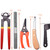 Loaged Farrier Tool Kits - 8 inch Professional Farriers Hoof Nipper Cutter Handle Knife Mini Rasp Hoof File Goat Pig Equine Metal Shears（7 Piece）