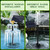 Solar Water Fountain Upgrade Solar Panel Water Fountain Adjustable Water Flow 2.8W 9V Solar Powered Water Pump for Water Feature Small Pond