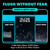 DUDE Wipes Mint Chill Pocket Packs - Travel Wipes - 12 Packs of 8 (96 Count) - On-The-Go Adult Flushable Wipes - Infused with Tea Tree Oil, Vitamin E, and Aloe - Septic and Sewer Safe