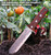 AKAKD Gardening Hori Hori Garden Knife - Gardening Knife,Soil Kniver, Serrated Side Weeding,Digging,Garden Knives With Sheath,Full Tang Hori Hori