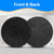 CF-0475 Replacement Charcoal Filter for SNDOAS Under Cabinet Range Hood,Compatible with US0475B,US0475BPB,US0475BTC,US0475A,Ductless Recirculation,Ventless used,1 Carbon filter in Round Shape