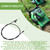 remolean GX24184 Operator Presence Cable Lever Bail Cable Replaces GX23492 GX24104 GX23863 Fit for John Deere JS26-JS48 JM26-JM46 (150001+) Walk Behind Mower