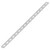 GBGS 4 Pcs 16" Flat Straight Brace Brackets,Slotted Mending Plates,Slot for 5/16" Screw, Stainless Steel