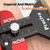 Preciva Thin Rip Table Saw Jig - 3 Pulleys Thin Rip Jig for Making Repetitive Narrow Strip Cuts, Table Saw Guide Fits for 3/8“ x 3/4” U Slot and 1/4“ x 3/8” T Slot