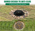 Natotela 20in Ductile Iron Atrium Drain Grate with Hinge and Frame, Dome Metal Overflow Relief Gully Grate with Bolted Down Base, Cast Iron Sewage Drain Grates for Garden,Yard,Lawn(Overall Size 23")