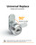 Bicafa Cabinets Locks with Keys, 5/8 Inch, 3 Packs