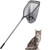 SYFRLLC Catch Pole Net with Telescopic Handle,Animal Catcher Net for Cat,Rabbit,Chicken,Duck,Goose,Fish,Racoon,and Other Poultry Wildlife