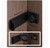 90 Right Angle Locks with Key Heavy Duty flip Door Latch,Upgraded Thickened and Lengthened Sliding Locks Door Lock hasp latchs Security Door Cabinet Closet Password Closet Hardware (Black)