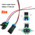 Micarun Set 2 Pins A/C Compressor Connector Wiring Harness Male + Female Pigtail Plug Fit for Freightliner Columbia 2000-2022 Replaced OE SKI4417S, 4485SAN, 2264074000
