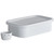 Nodahoro Bran Pickles, Komachi, Refrigerator, Storage Container, Lid, Drain and Drain Included, White, Made in Japan