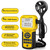 Kethvoz HVAC Anemometer CFM Wind Speed Meter, Digital Airflow Tester Measure Air Velocity Volume Temperature for AC System, Industrial Anemometro with Backlight MAX MIN AVG Data Storage KE-846A