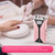HELIVIVE Professional Electric Nail Drill 45000RPM (Portable & Rechargeable) (with 11 Drill Bits ) Cordless Nail File Machine for Shaping, Polishing & Removing Gel Nails for Salon Home (Pink)