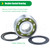POSFLAG 2 Pack 532194326 V-Groove Idler Pulley with 532194327 Idler Pulley 532130969 Belt Replaces 194327 Drive Pulley, Craftsman 194326 for Husqvarna YTH22V46, LGT2654, YTH2348, YTH1542XP Tractors