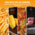 Air Fryer Basket for Oven 15" x 11", Stainless Steel Crisper Tray & Baking Pan Set with 50 PCS Parchment Paper, Oven Air Fryer Rack for Bacon, Fries, Chicken, Healthy Oil-Free Cooking