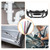 MECCANIXITY 30pcs 8 Inch Plastic Welding Rods PE Welding Strips Welder Rods for Plastic Welder, Car Bumper, Kayak Repair, Black
