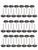 JIUNENG 50Pcs 25mm Stainless Steel Wire Wheel Brush Sets T-Type with 1/8 Inch Shank Crimped Bristle Polishing Wheels Rotary Tool for Cleaning, Deburring and Surface-Finishing