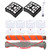 Leadaybetter UV810 Roller Brush Filter Replacement for Shark DuoClean NV800 NV800W NV801 NV801Q NV803 Powered Lift Away Speed Upright Vacuum, Compare to Part # 1147FT800 & 1148FT800 & XHF680 & XFF680