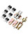 330-9371 Parking Brake Cable Kit Fit for Wilwood 110" Long Cables with a 97" Long Sheath, Universal Emergency Brake Cable Repair Kit