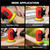 Cordless Sander, 3" Palm Sander with 16.8V 3.0Ah Li-ion Battery, 3500RPM Mini Polisher, 19 Accessories Sanders Tool for Sanding/Polishing/Waxing/Cleaning
