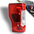 Lochnchn Halogen Tail Light W/Blind Spot Compatible with 2017 2018 2019 Ford F250 F350 Super Duty NON-LED Model Brake Taillight Assembly Left Driver Side Replace KC3Z13405C (Module NOT Included)