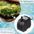 alizzy 150 GPH (570L/H) 10w Durable Small Submersible Water Pump with Tubing for Fountain, Aquarium, Pond, Fish Tank, Hydroponics