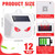 Qualirey 12 Pack Solar Control Light Nocturnal Animal Repeller Outdoor Deterrent Devices Light Sensor Animal Repellent for Skunk Deer Coyote Fox Raccoon Cat Garden Yard Farm Chicken Coop