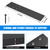 Eegoowa 4-Pack Countertop Support Brackets Hidden Countertop Support 0.25" Thick Knee Wall Support Bracket Heavy Duty Bracket for Quartz/Granite/Wood/Concrete Countertops Screws Included (4, 16in)