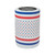 Fitted Kwik-Can Covers for 33 gal and 55 gal Drums - Bundle of 5 (Patriotic, 55 Gallon)