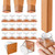 Ansible 24 pcs Square Extra Large Chair Leg Floor Protectors, Furniture Felt Pads Silicone Covers caps for Chairs,Chair Leg Protectors for Hardwood Floors (X-Large fit:1-5/8'' to 1-14/16'')