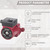 TOPWAY 3/4" NPT 110V Hot Water 3-Speed Circulation Recirculating Pump Circulator Pump for Water Heater System