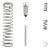 4-Pack Carburetor Repair Kits Rebuild Kit Diaphragm Replacement for Kawasaki Voyager XII ZG1200 1986-2003