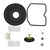 4-Pack Carburetor Repair Kits Rebuild Kit Diaphragm Replacement for Kawasaki Voyager XII ZG1200 1986-2003