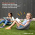 ECR4Kids Leaf Floor Seat, Rocker Chair, Sage/Grey, 6-Piece