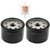 Annolai FR691V Oil Change Kit 49065-7007 49065-0721 Oil Filter for Kawasaki FR691V FR730V FR651V FR600V FX600V FS691V FS651V 492932 492932S 492056 695396 696854 7045184, Pack of 2