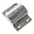 keehui Pair of 316SS Marine Grade Casting Boat Yacht Hand Rail Fitting 90 Degree Rectangle Stanchion Base Mount Hardware for 7/8''(22mm) Tube