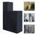 Chuanke Water Softener Cover Outdoor Water Softener Brine Tank Cover with Waterproof Zipper for Outside Units All Weather Protection(64" H x 40" W x 16" D, Black)