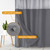 eachope 1 Pack Fabric Snap-in Shower Curtain Liner Replacement,Compatible with No Hook Shower Curtain with Snap in Liner, Removable & Water-Repellent,Machine Washable,70x54,Grey