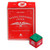 Silver Cup National Tournament Pool cue Billiard Premium Chalk - ONE Dozen (Tournament Green)
