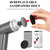 Upgraded Electric Callus Remover for Feet 4500rpm, Adjustable Speed Electric Foot Callus Remover Foot Sander Grinder Pedicure File for Women Men Dead Skin Cracked Heels (Gray)