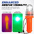 TEKTITE® SOSeFLARE 5 NO MORE FLARES! Electronic Boat Distress Flare - USCG & SOLAS Compliant Marine Safety Signal - Nighttime SOS Emergency Light - Waterproof Handheld LED Locator for Boats.
