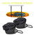Heavy Rope Hoist Stainless Steel Pulley System with Storage Straps for Kayak Hanger Cargo Ceiling Storage Overhead Storage Watercraft Garage Storage Kayak Wall Hanging Sling Rope Tightening System