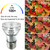 Vinaco PAR16 Halogen Bulb 60 Watt, 6 Pack High Output 480LM Flood, Warm White 2800K, Dimmable with E26 Base, Long Neck for Ceiling Light