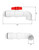 QWORK 2" Drum Faucet Plastic Barrel Faucet with EPDM Gasket for 55 Gallon Drum, 2 Pack