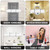 GLDDAO Three Way Mirror for Braiding Hair LED Lighted Trifold 360 Mirror for Women for Braiding Haircuts for Men Self Cut Shaving Barber Hair Cutting Tools