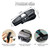 2PCS Glasses Holders for Car Sun Visor, Glasses Clip Organizer, Sunglasses Eyeglasses Mount with Ticket Card, Car Sun Visor Double-Ends Clip, 180 Degree Rotational Car Glasses Holder