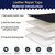 Zenyao Leather Repair Patch Tape - Self Adhesive Leather Repair Kit for Car Seat Furniture, Heavy Duty Vinyl Repair Patch for Couch Sofa, Waterproof for Rips Scratches Tears, 3x60 Inch Roll, Black