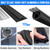 alophoty 16.5 FT Garage Door Seal Bottom Kit - Heavy Duty EPDM Rubber U+O Ring Weather Stripping with Pre-drilled Aluminum Track, Universal Replacement Stops Rain, Drafts & Pests, Easy to Install